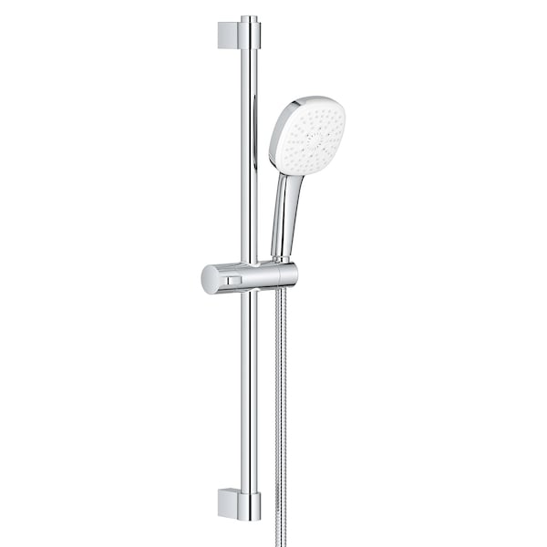 Grohe Tempesta Square 110 24In Shower Rail Set, 3-Spray In Chrome 26906002 - main